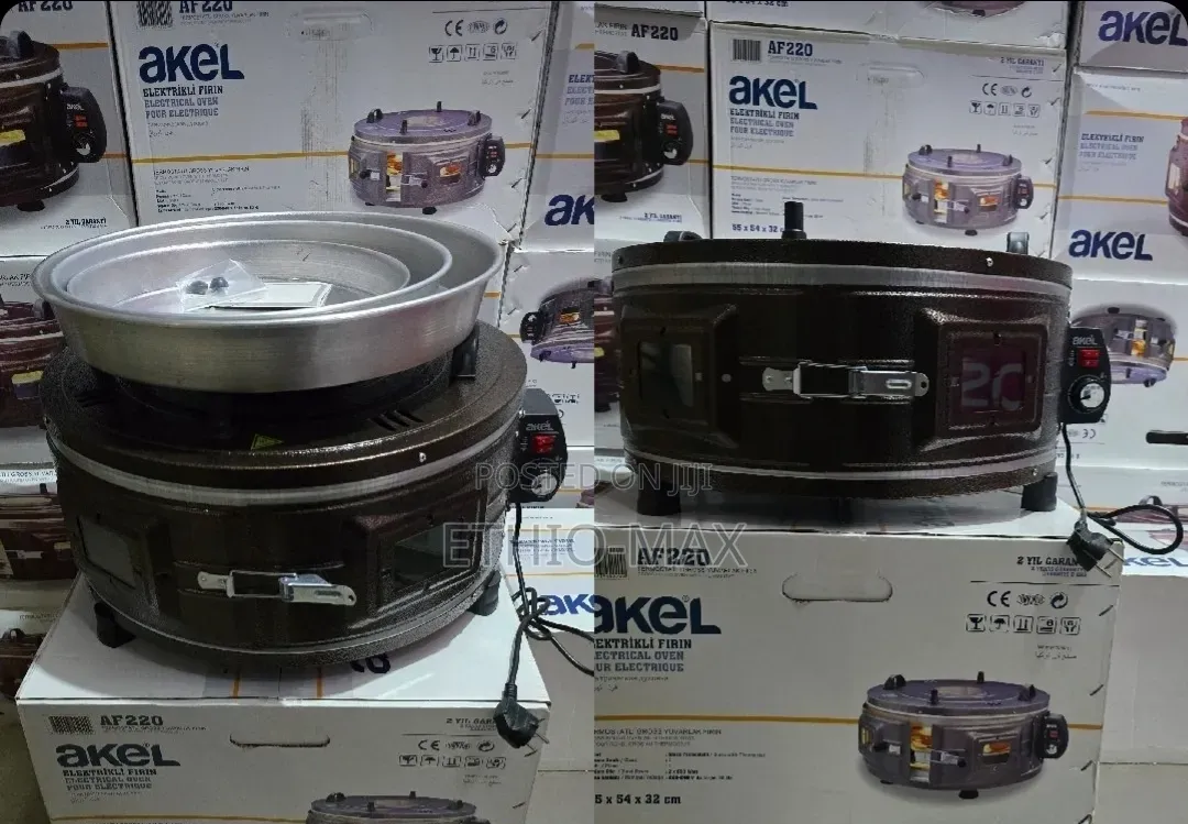 Akel Round Oven ( 3 Aluminium Trays ) Original