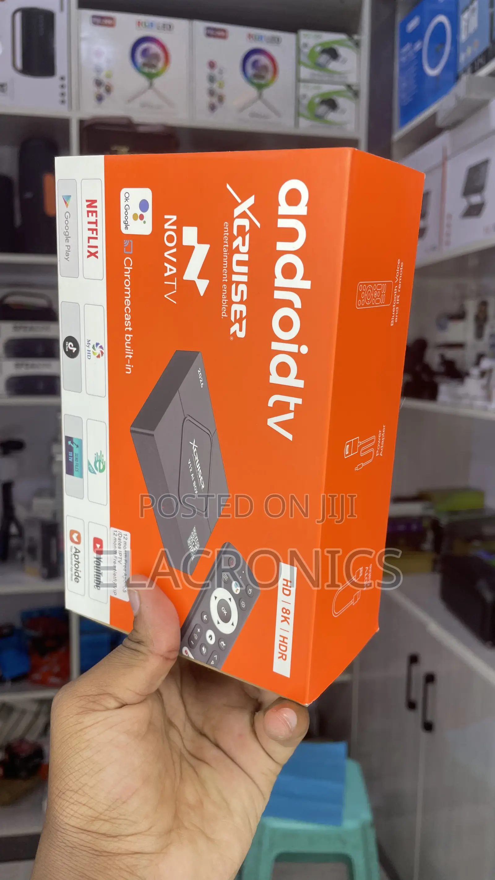 Xcruiser V12 Android Tv Box (Internet Tv Receiver)