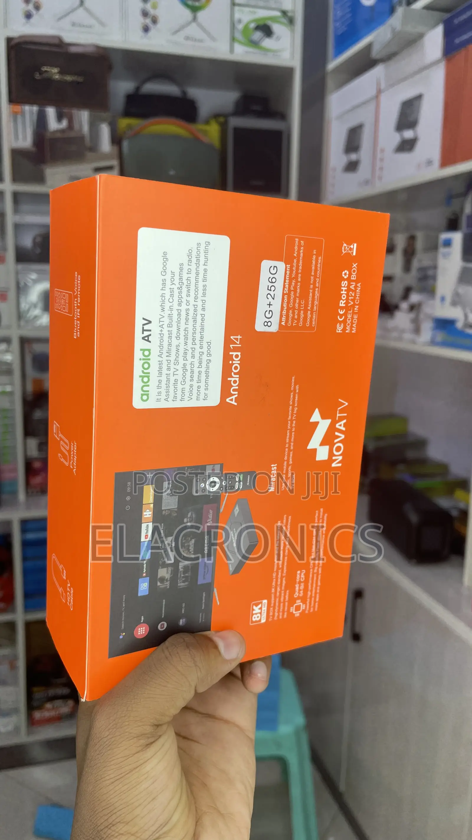 Xcruiser V12 Android Tv Box (Internet Tv Receiver)