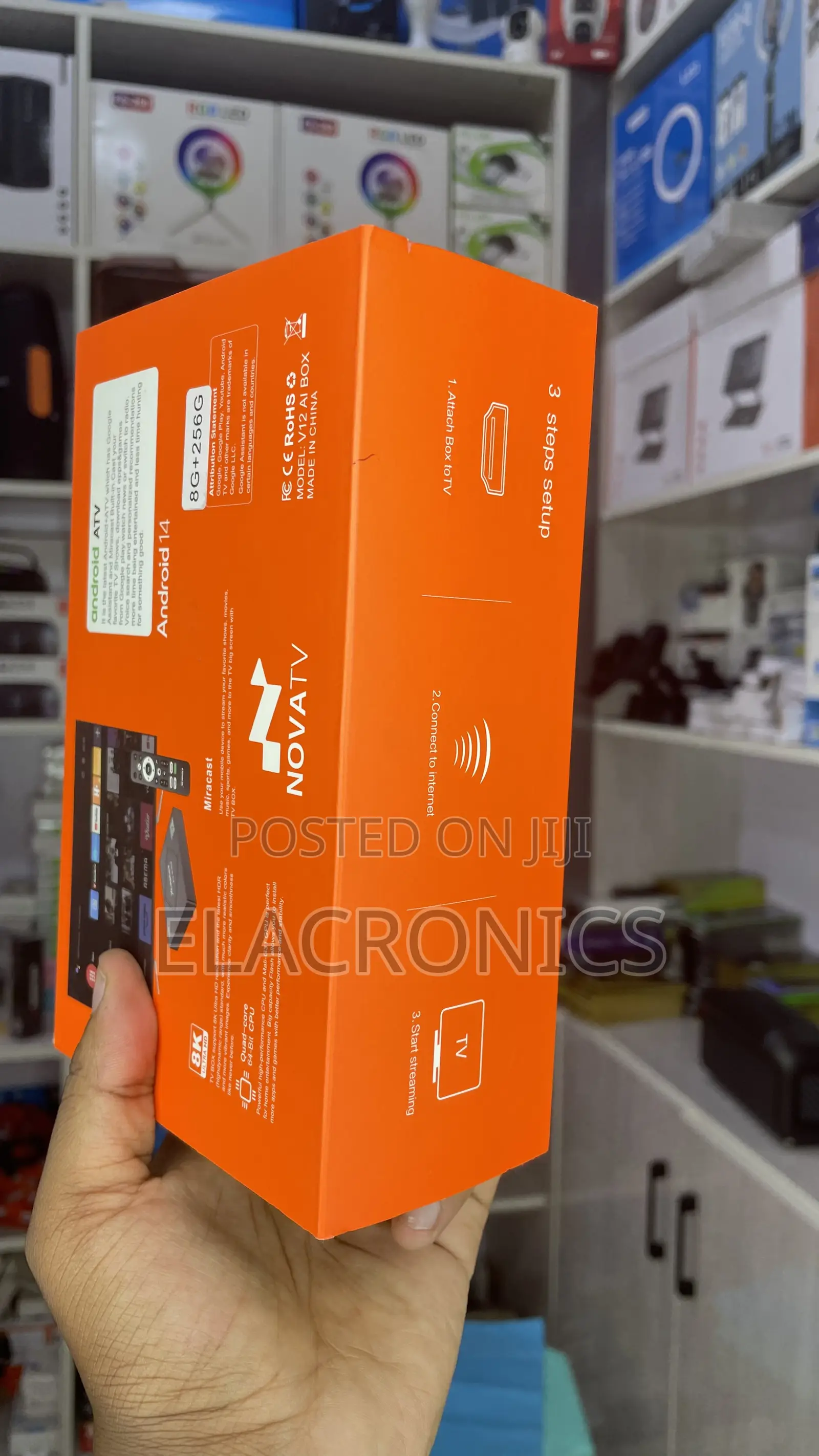 Xcruiser V12 Android Tv Box (Internet Tv Receiver)