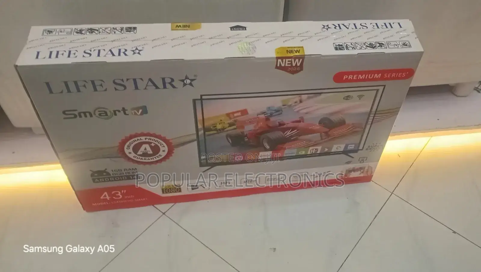 Life Star 43inch Tv Smart Android
