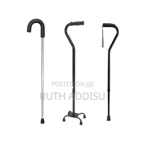 Walking Stick With Offset Handle - Smallquadtm Allmobility Cane Main