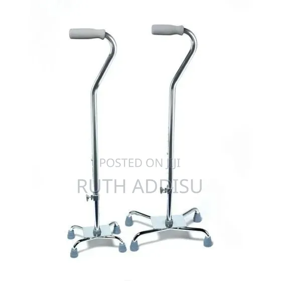 Walking Stick With Offset Handle - Smallquadtm - Allmobility Cane New