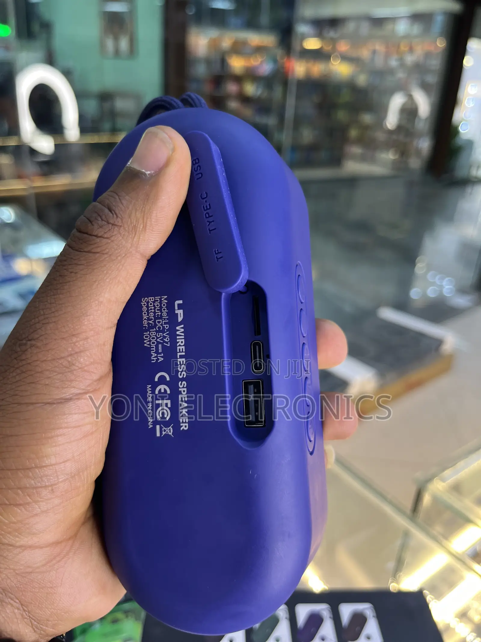 Lp V97 Portable Wireless Bluetooth Speaker – 10w Loud Stereo Rich