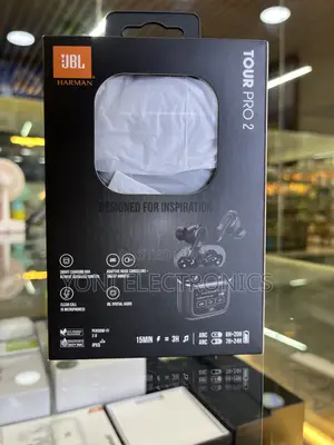 JBL Tour Pro 2 True Wireless Earbuds With Smart Charging Case