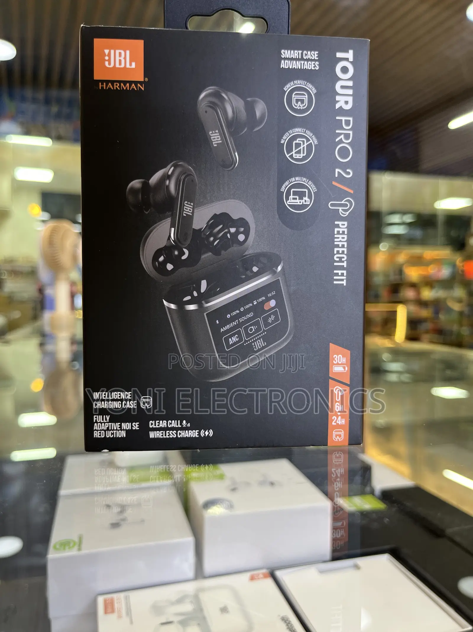 JBL Tour Pro 2 True Wireless Earbuds With Smart Charging Case