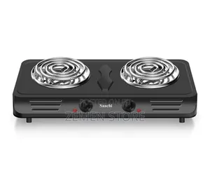 Saachi Hot Plate ሳቺ ባለሁለት ምድጃ ስቶቭ 2000w