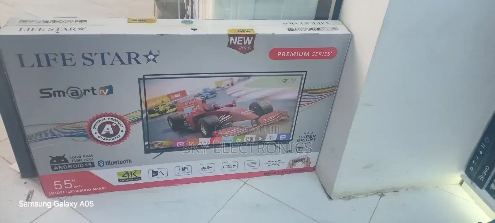 Life Star 55inchi Tv Smart Android
