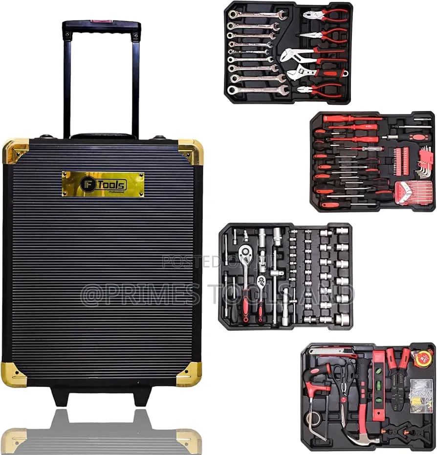 599-piece Professional Tool Set | Complete Mechanics Tool Kit