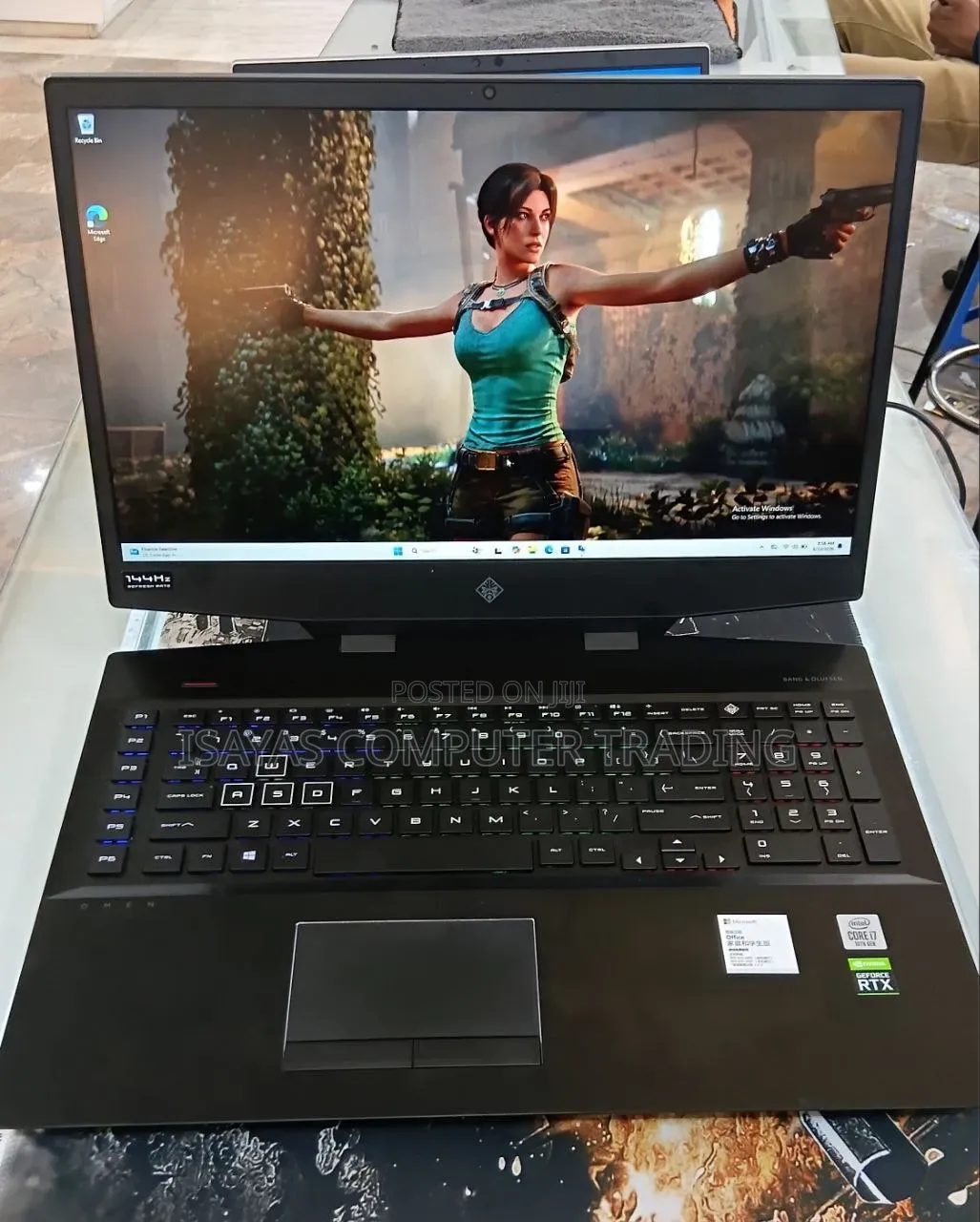 New Laptop HP Omen 17 16GB Intel Core i7 SSD 512GB