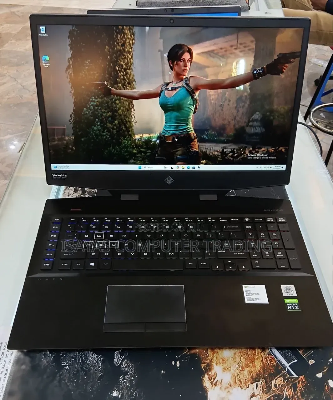 New Laptop HP Omen 17 16GB Intel Core i7 SSD 512GB
