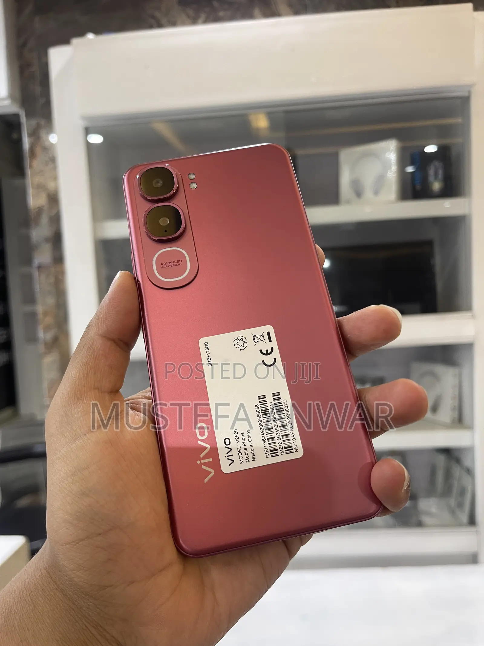 New Vivo Y21 128 GB Red