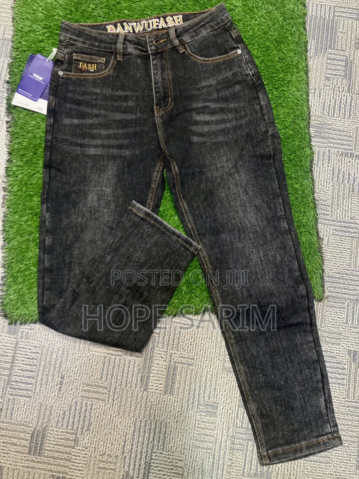 Danwu Premium Men's Washed Denim Jeans