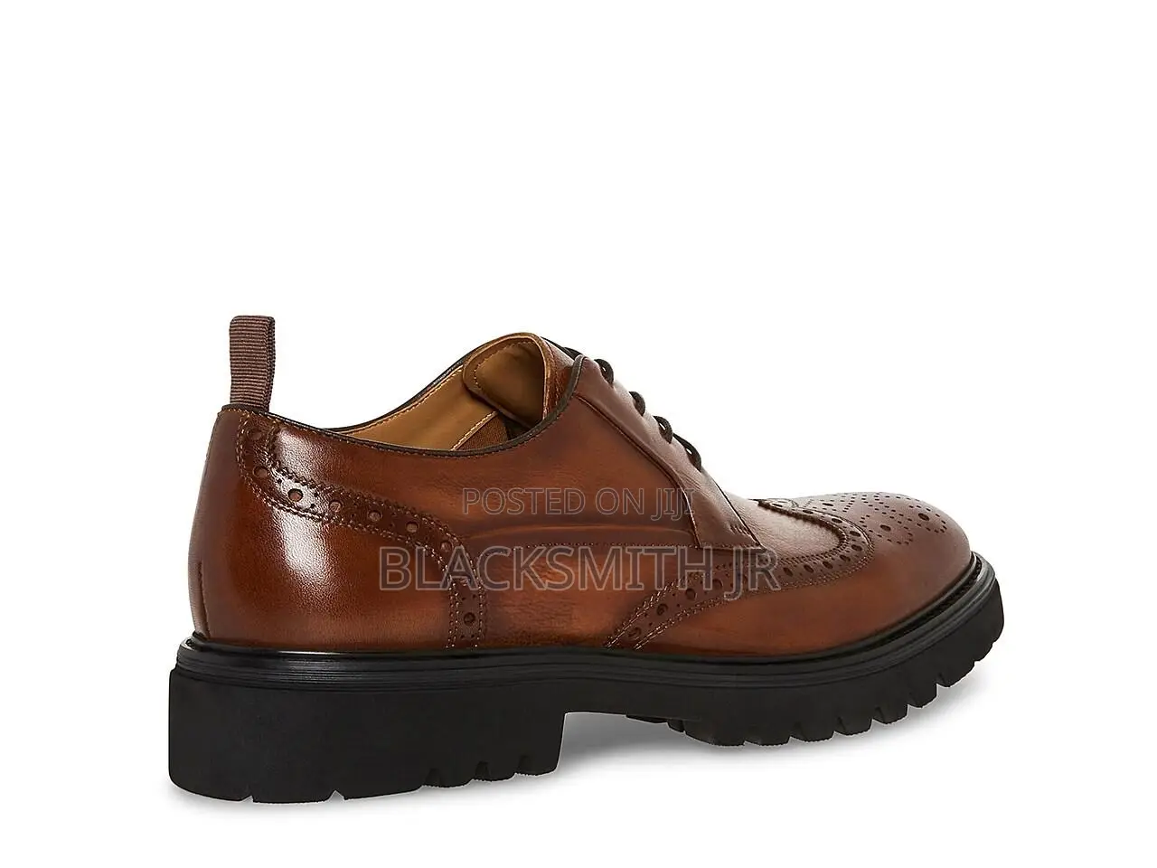 Emeri Mens Leather Wingtip Oxfords
