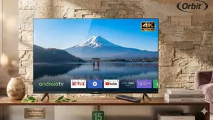 Orbit 55 Inch Ultra Hd Smart Tv Featuring a Branded "Cnok"