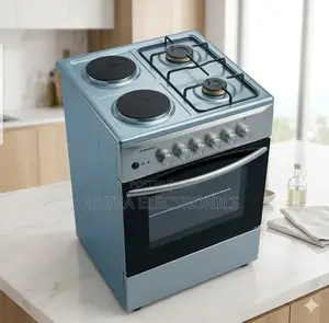 Femaslux Branded Freestanding Oven and Stove Combination in a Modern