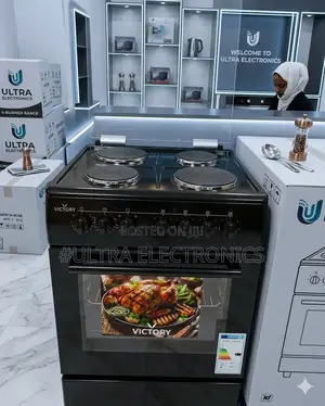 Victory Oven Freestanding Electric Cooker Featuring Four 60/60