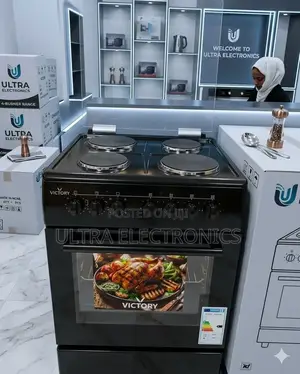 Victory Oven Freestanding Electric Cooker Featuring Four 60/60