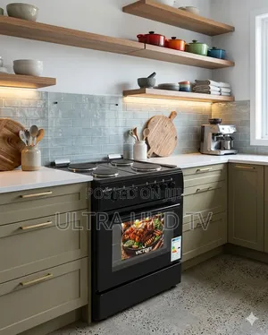 Victory Cooker Features a 60x60cm Electric Hob With Four Burners.