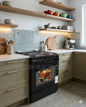 Victory Cooker Features a 60x60cm Electric Hob With Four Burners.