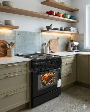 Victory Cooker Features a 60x60cm Electric Hob With Four Burners.
