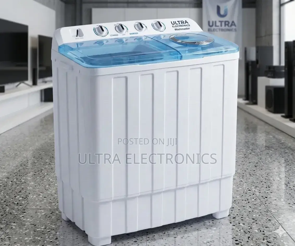 Ultra Semi-Automatic Twin Tub Washing Machine With A15kg Wash Capacity