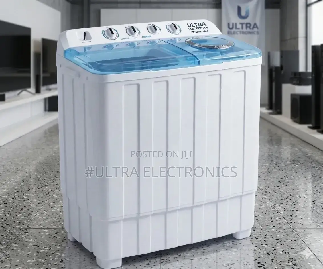 Ultra Semi-Automatic Twin Tub Washing Machine With A15kg Wash Capacity