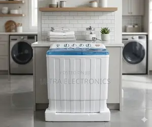 Javor 15.Kg Twin Tub Washing Machine a Blue Washing and Spinning