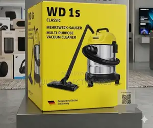 Kärcher Wd 1s Classic Is a Compact 17-Liter Stainless Steel Container