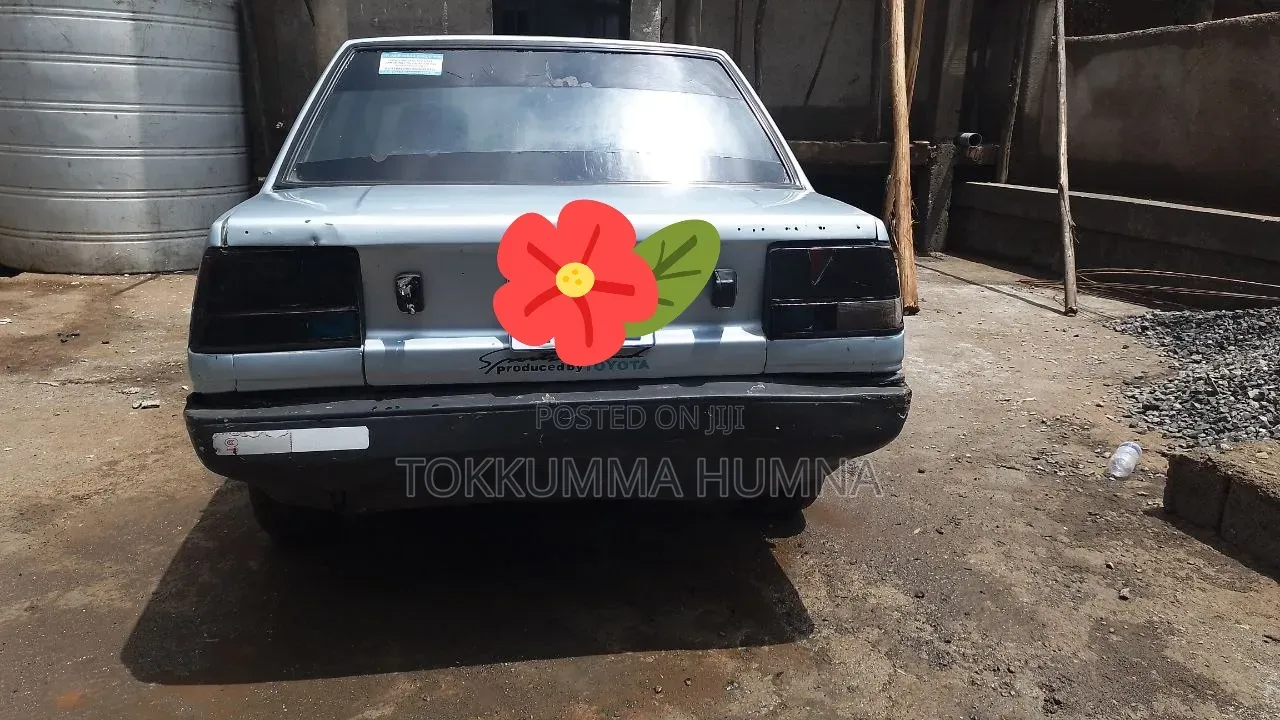 Toyota Corolla 1.3 Hatchback 1987 Silver