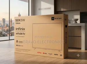 Infinix 50” Qled Uhd Smart Tv | 3-Year Warranty
