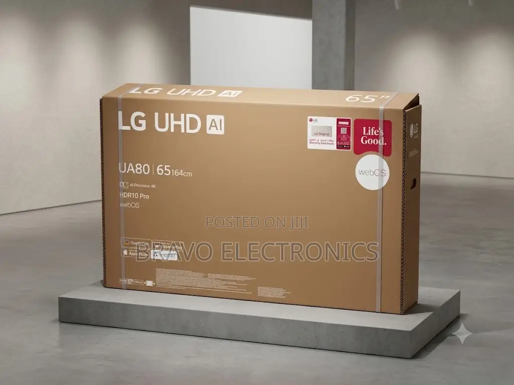  Lg 65” Uhd Ai Processor Tv – Premium Frameless Smart Tv 