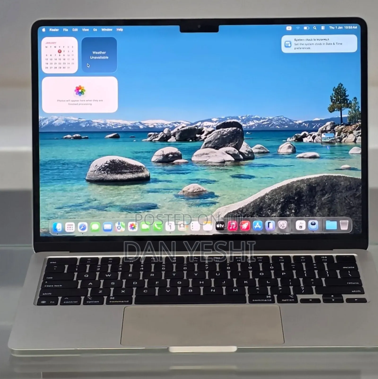 New Laptop Apple MacBook Air 2025 M4 16GB Apple M4 SSD 256GB