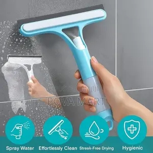 Hand-held Plastic Window Squeegee