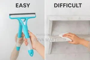 Hand-held Plastic Window Squeegee