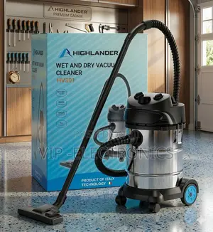 Highlander 30l Vacuum Cleaner 1400w Heavy-Duty Wet Dry Cleaner