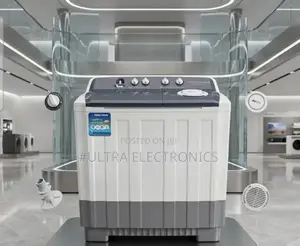 Pengcheng Twin-Tub Semi-Automatic Washing Machine With a 16kg Capacity