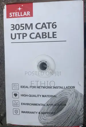 Cat 6 Network Cable Half Copper