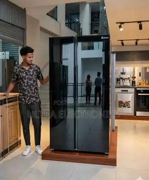Boss Brand Side-by-Side Refrigerator, Specifically Model 850l