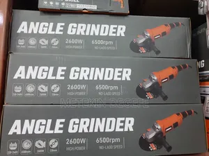 Finder Brand 2600w Angle Grinders, Designed for Heavy-Duty Metal