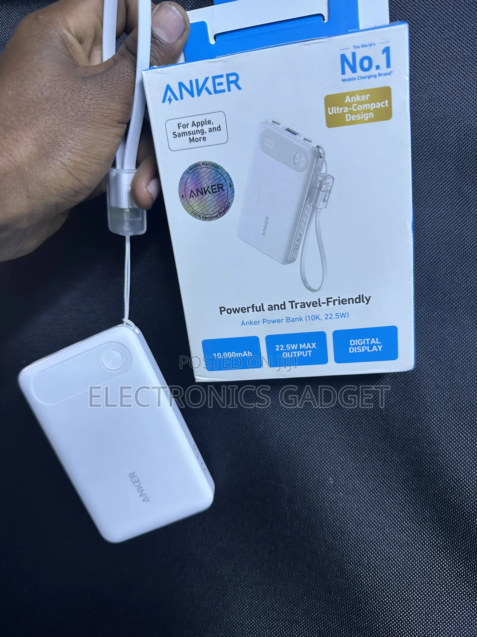 Power Bank (Anker) አንከር ፓወር ባንክ 10,000mah