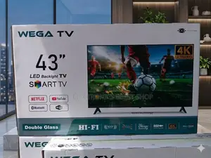 Wega 43 Inch Tv Smart Uhd Led Tv