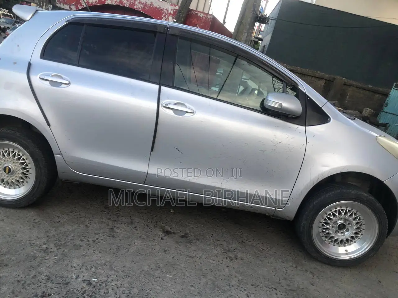 Toyota Yaris 2008 Gray