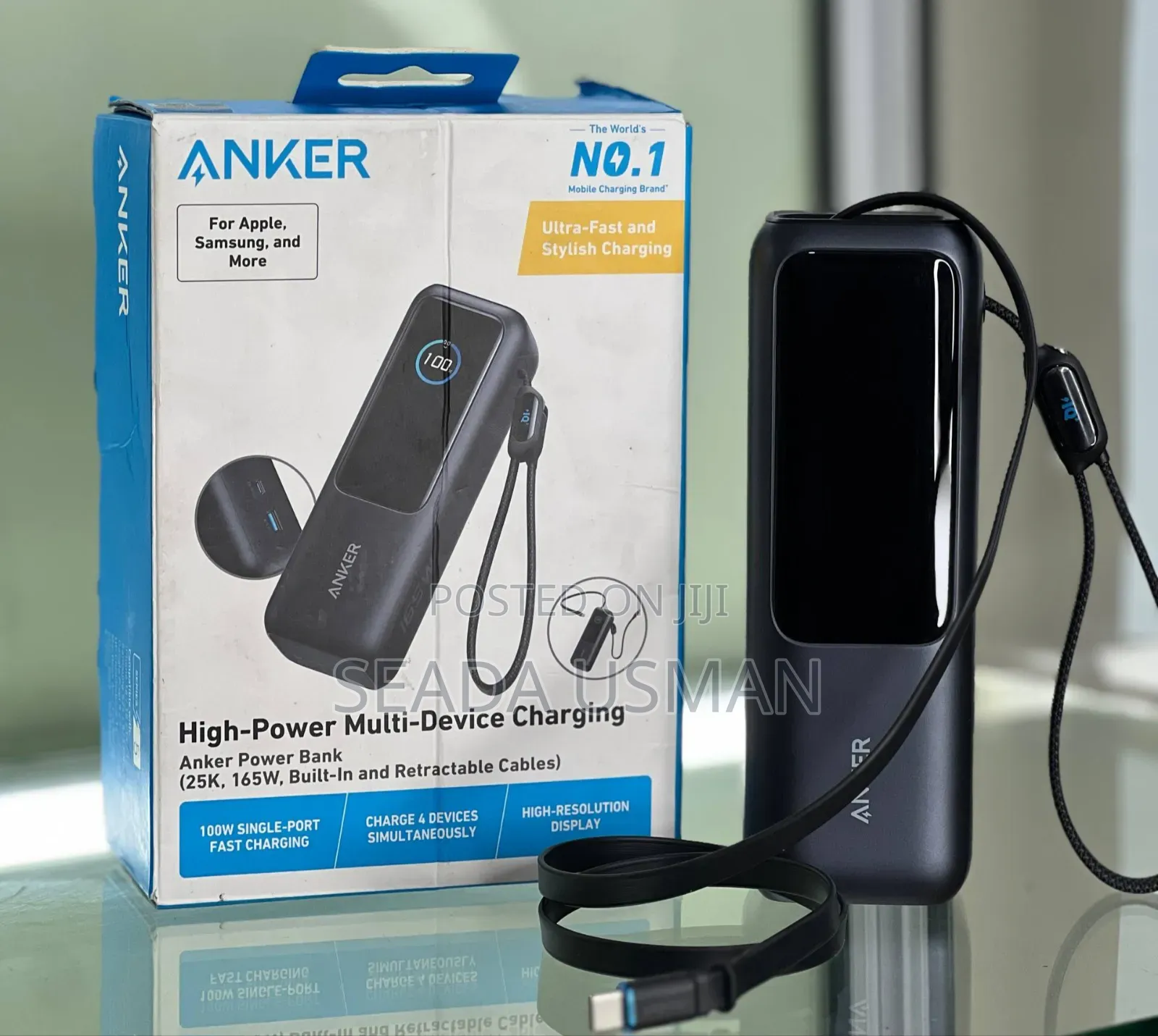 Anker Power Bank 25,000mah | 165w Fast Charging