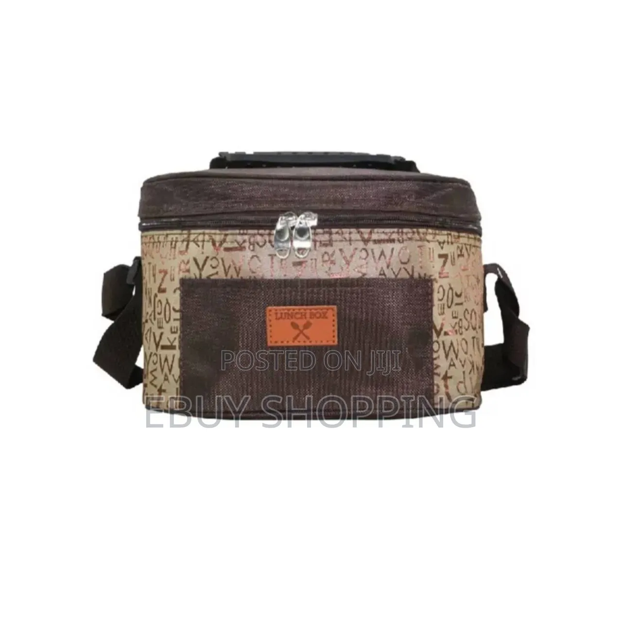 Zip-around Insulated Lunch Pouch With Handle