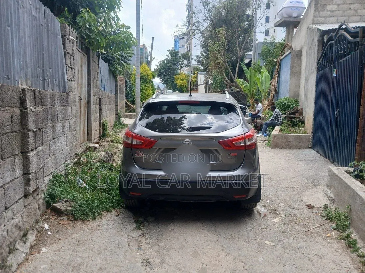 Nissan Qashqai 2017 Gray