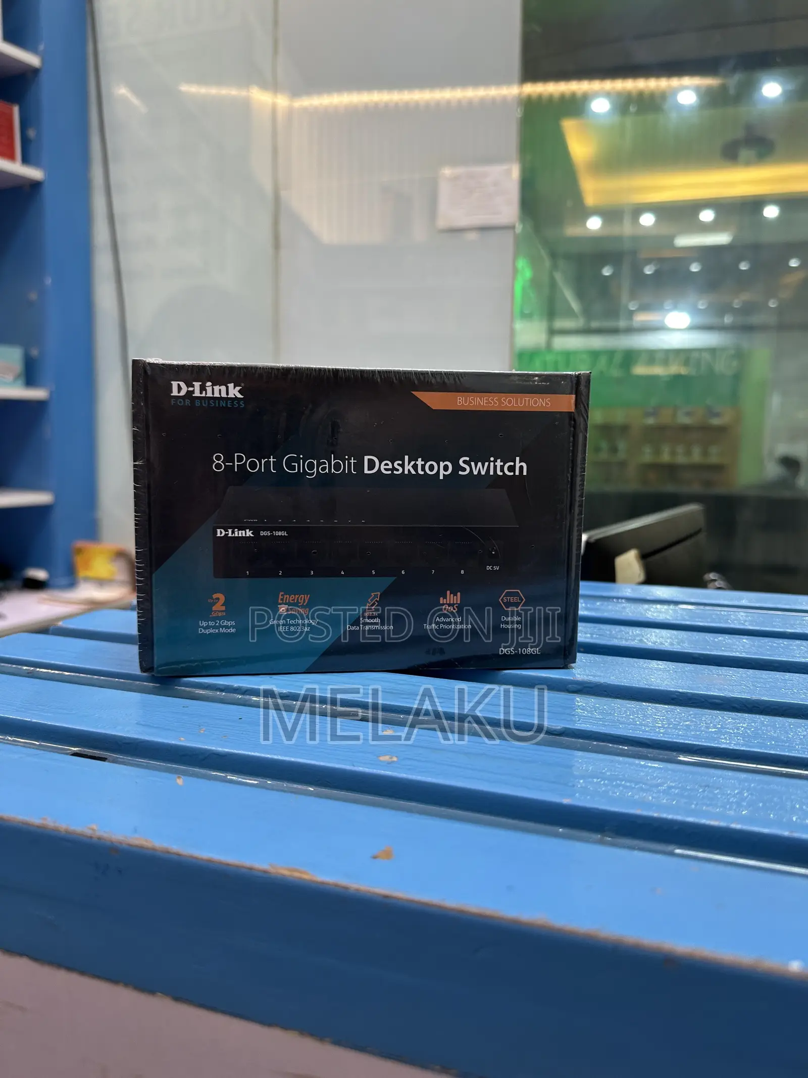 D-Link 8 Port Gigabit Desktopswitch