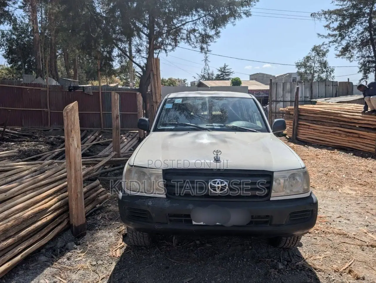 Toyota Land Cruiser 2007 White