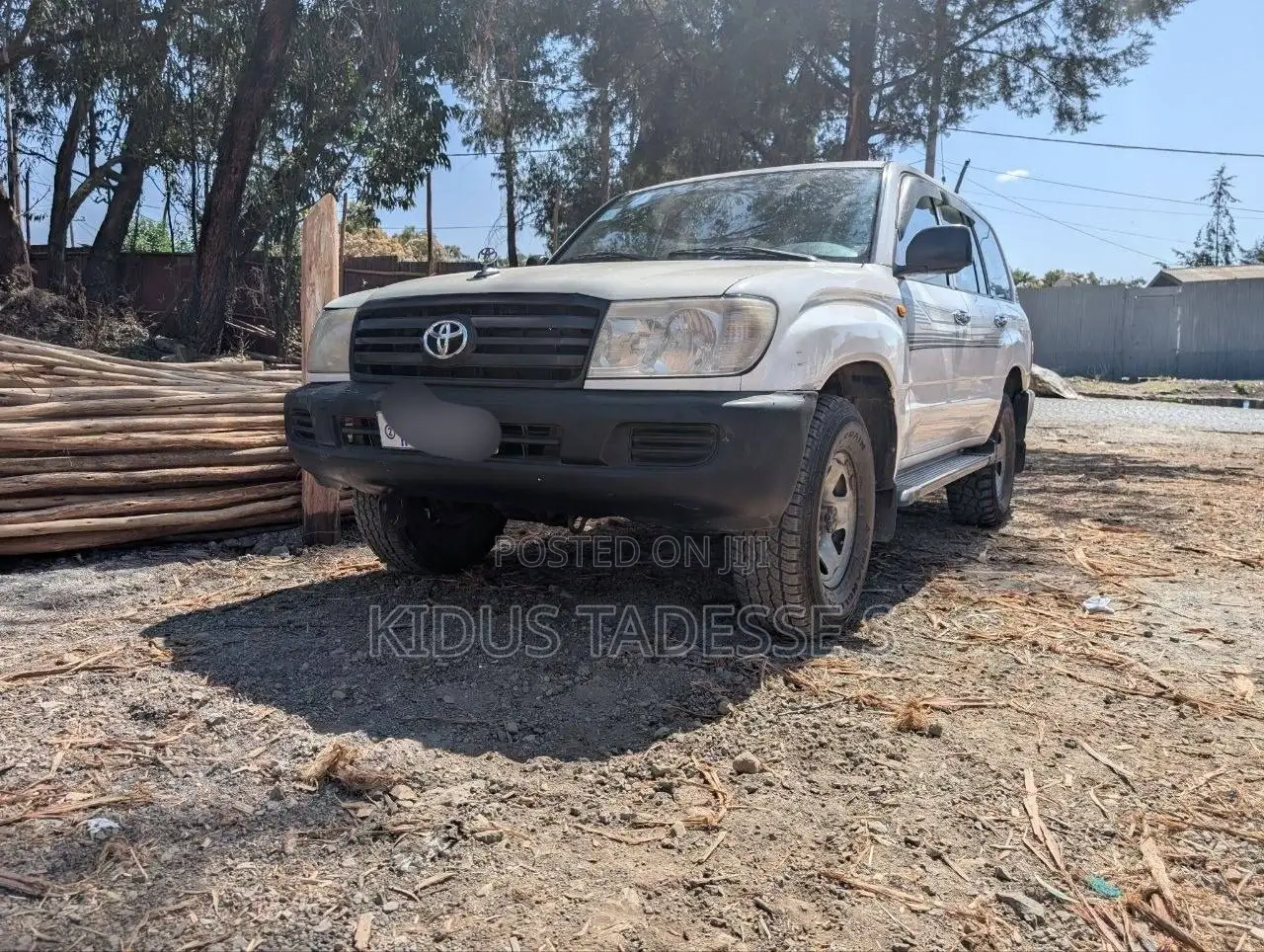 Toyota Land Cruiser 2007 White
