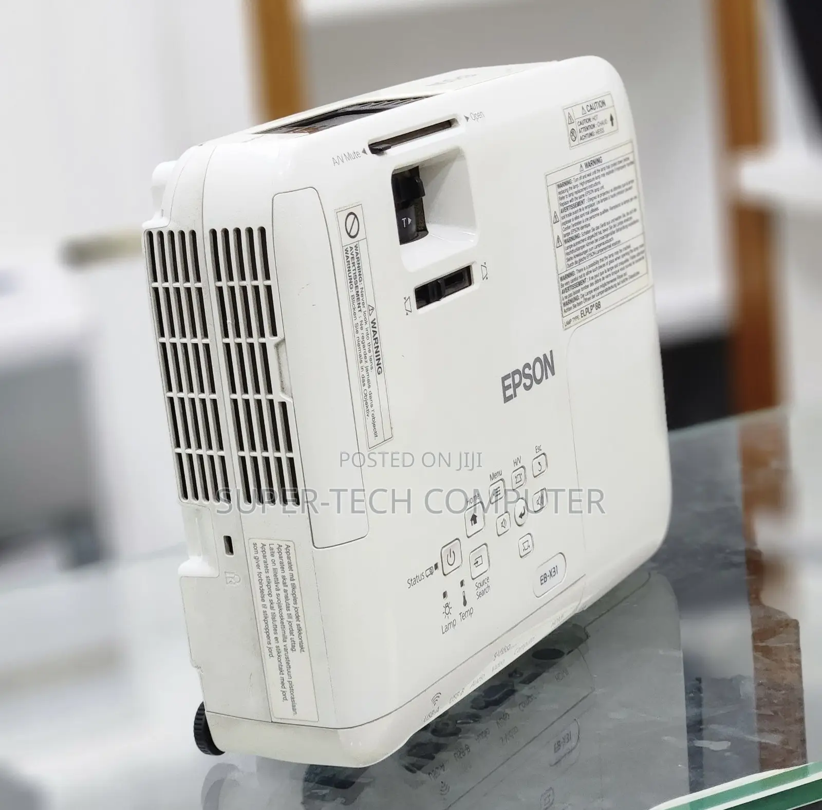 New Epson Projector, Model, Eb-X31 Hardware Interface: Vga, Usb, Hdmi